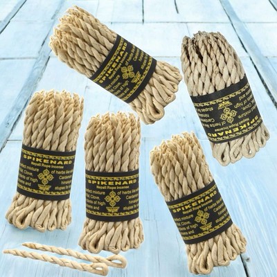 Handmade Natural Spikenard Incense Set Of 5 Bundles Home Fragrance Gift Item