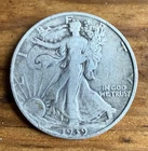 1939 S Walking Liberty Half Dollar