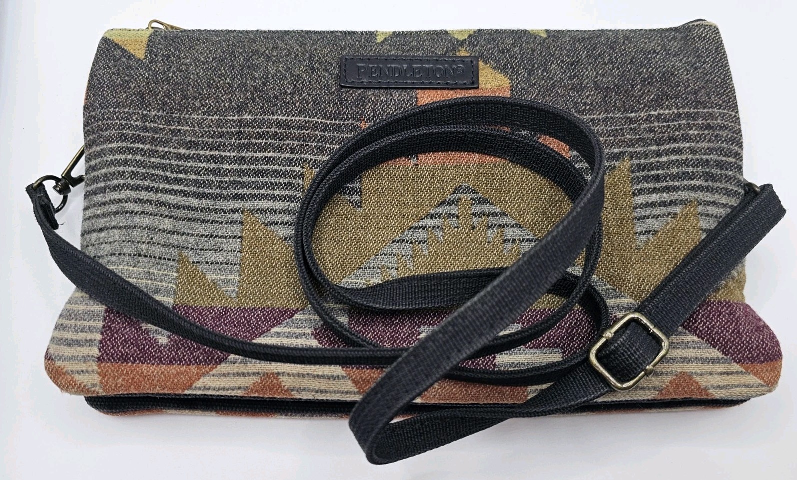 Pendleton Large Three 3 Pocket Keeper Shoulder Ba… - image 3