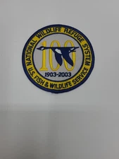 Vintage Patch 100 Year National Wildlife Refuge Collectable New Sew-On