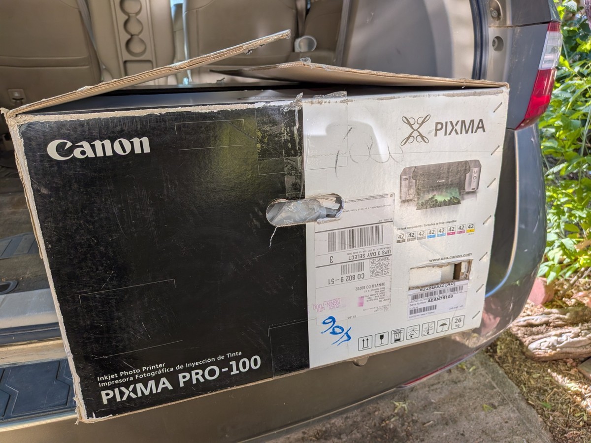 新品未使用　Canon PIXUS PRO-100 化粧箱付き 新品未使用 Canon PIXUS PRO-100 化粧箱付き 新品未使用 Canon