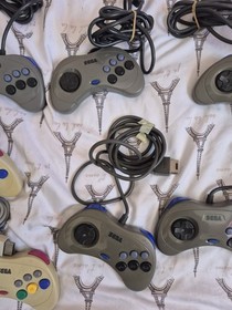 🎮 SEGA Saturn Controller Lot OEM Official Tested &ndash; Retro 
