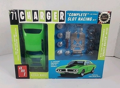 AMT Slot Car 1971 DODGE CHARGER SLOT-STARS COMPLETE 1/25 SCALE SLOT RACING KIT