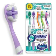 GuruNanda Butter On Gums Toothbrush, ADA Accepted, with 8000 Ultra Soft Soft...