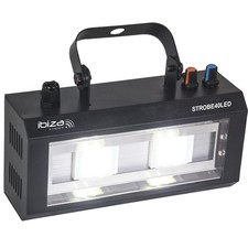 IBIZA STROBE40LED LED STROBOSKOP 2x20 Watt LICHT EVENT EFFEKT BÜHNE DJ SHOW