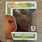 Funko Pop! Vinyl Sesame Street Snuffleupagus #06 SDCC 2015 Flocked