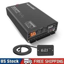 3000W 6000W Pure Sine Wave Inverter 12V DC to 120V AC Converter Power Inverter