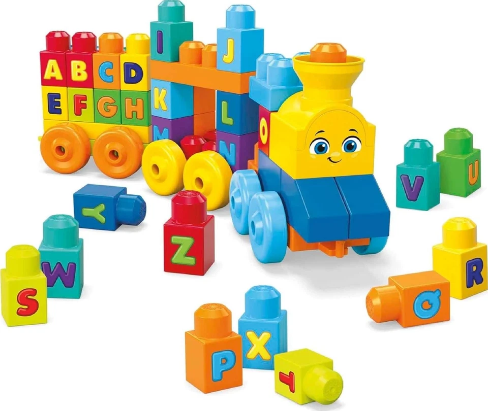 MEGA BLOKS First Builders Toddler Building Blocks Toy Set, ABC Music (US IMPORT) - Image 4 of 4