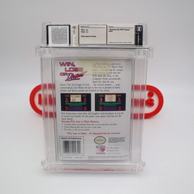 NES Nintendo WIN, LOSE or DRAW - WATA GRADED 9.6 A+ NEW Factory Sealed + H-Seam!