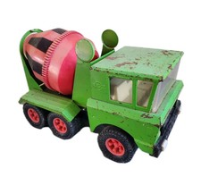 Camion Toupie Bétonnière Vintage Rico Made in Spain Métal 40 cm Toupie Mobile