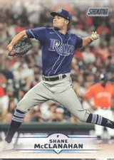 2025 Topps Stadium Club Baseball Card #151 Shane McClanahan TB Rays