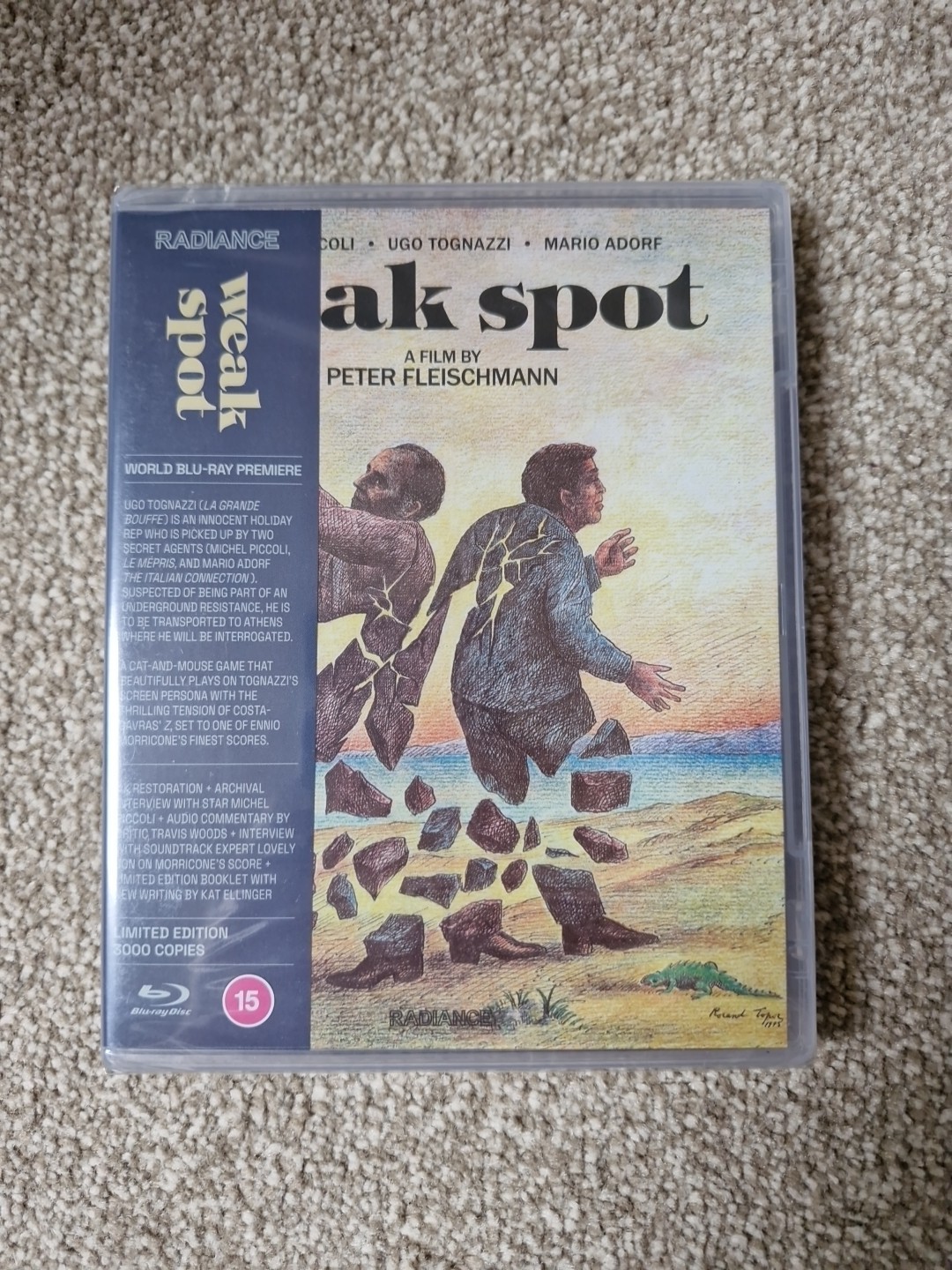 weak spot limited edition (radiance) blu ray