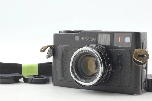 [Near MINT+] Konica Hexar RF Rangefinder Film Camera Nokton 40mm F1.4 Lens JAPAN