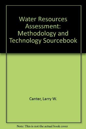 Water resources assessment: Methodology & technology sourcebook [Hardcover] - Picture 1 of 1