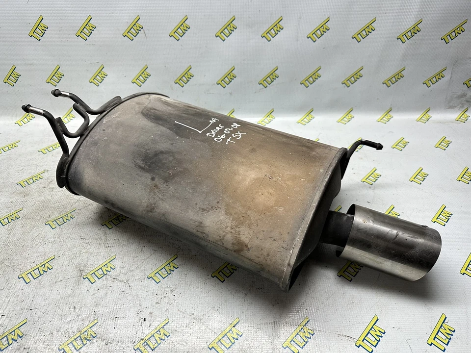 06-08 Silenciador de escape Acura TSX CONDUCTOR IZQUIERDO 2006 2007 2008 Base 07 OEM Foto 2 de 4