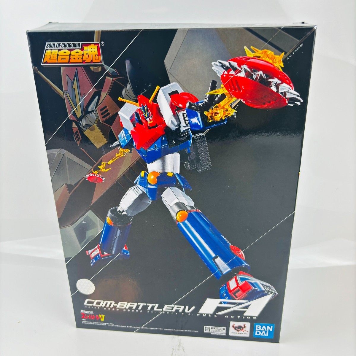 BANDAI Soul of Chogokin GX-90 ChoDenji Robo Combattler V F.A
