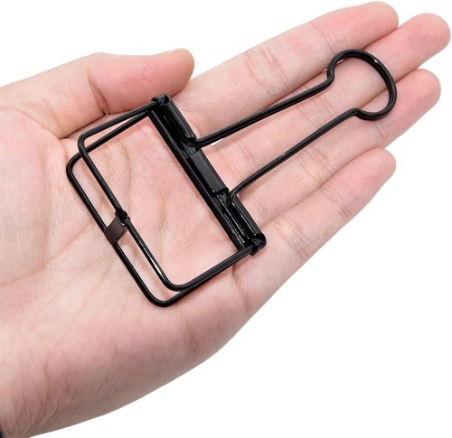 Extra große Binderclips 2 Zoll, Klammern schwarz für Büro- und Schulbedarf - Picture 28 of 68