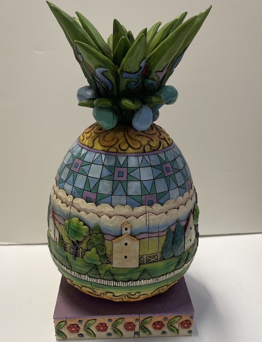 Jim Shore 2006 Pineapple Welcome All Heartwood Creek Figurine
