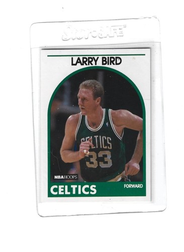 1989-90 NBA Hoops - #150 Larry Bird - Boston Celtics BB3 - Picture 3 of 3