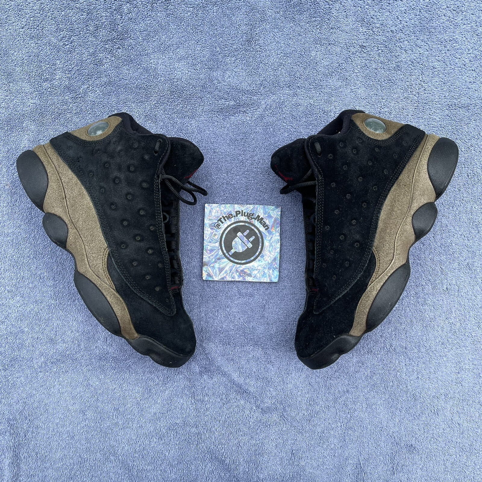 retro 13 olive