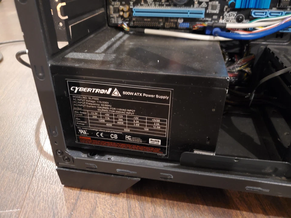 AMD FX-4300 + MSA7BL-M PLUS/USB3 Motherboard + 500W ATX Power Supply + Chassis - Image 4 of 4