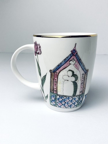 Hudson Middleton GARDEN HOUSE Mug Nick Holland Bone China Coffee Tea Cup England - Picture 2 of 14