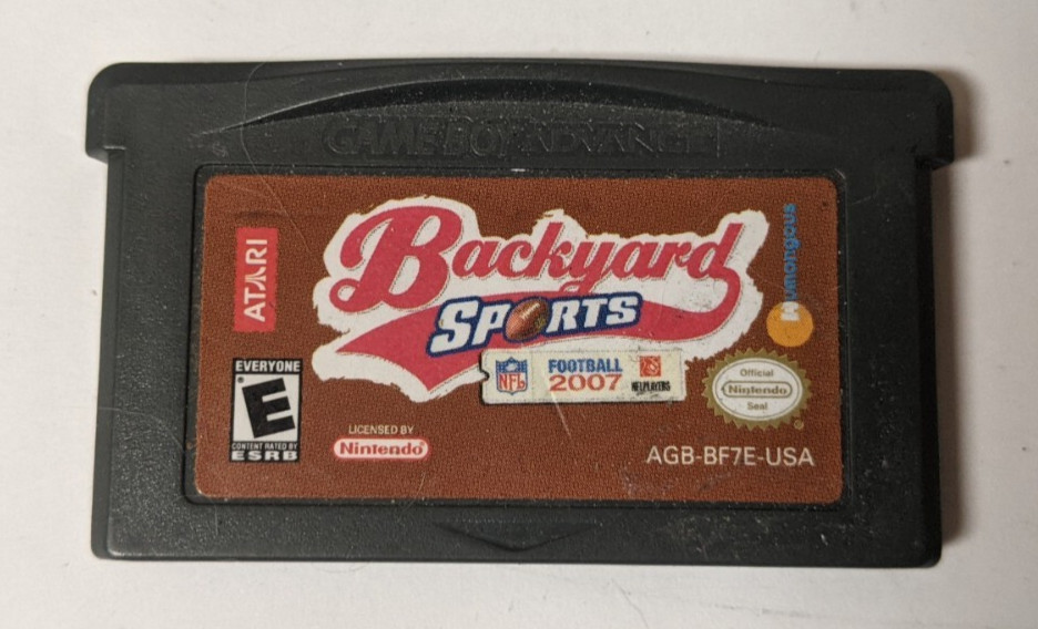 Backyard Sports Football 2007 [Nintendo Game Boy Advance - AGB-BF7E-USA]