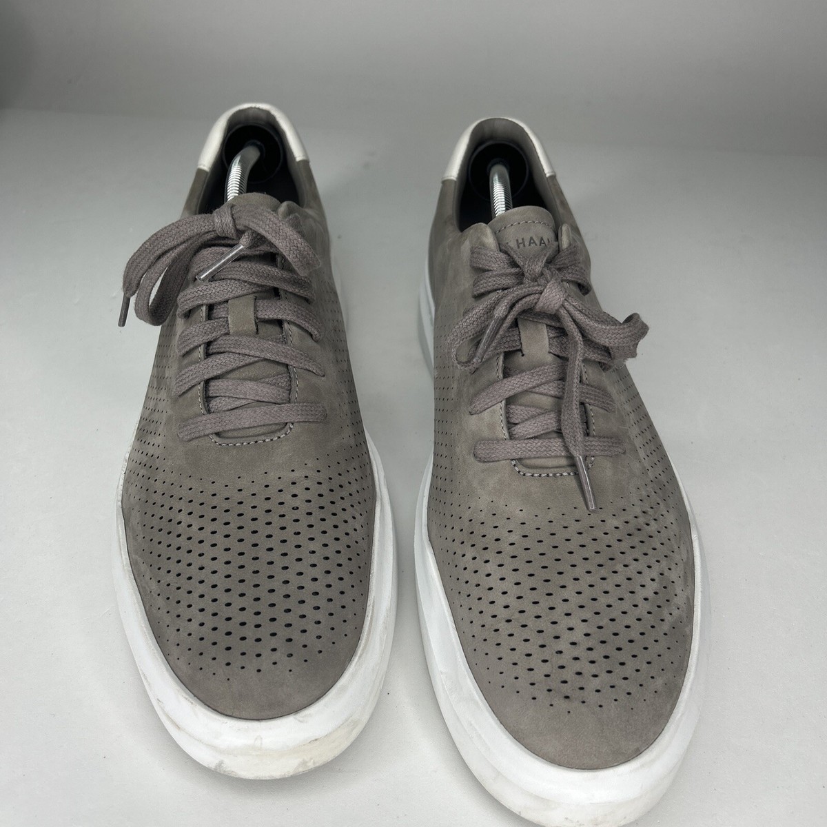 Cole Haan GrandPro Rally Laser Cut Sneaker Gray Ironstone Mens Size 10.5 Shoes Cole Haan Men main image 2