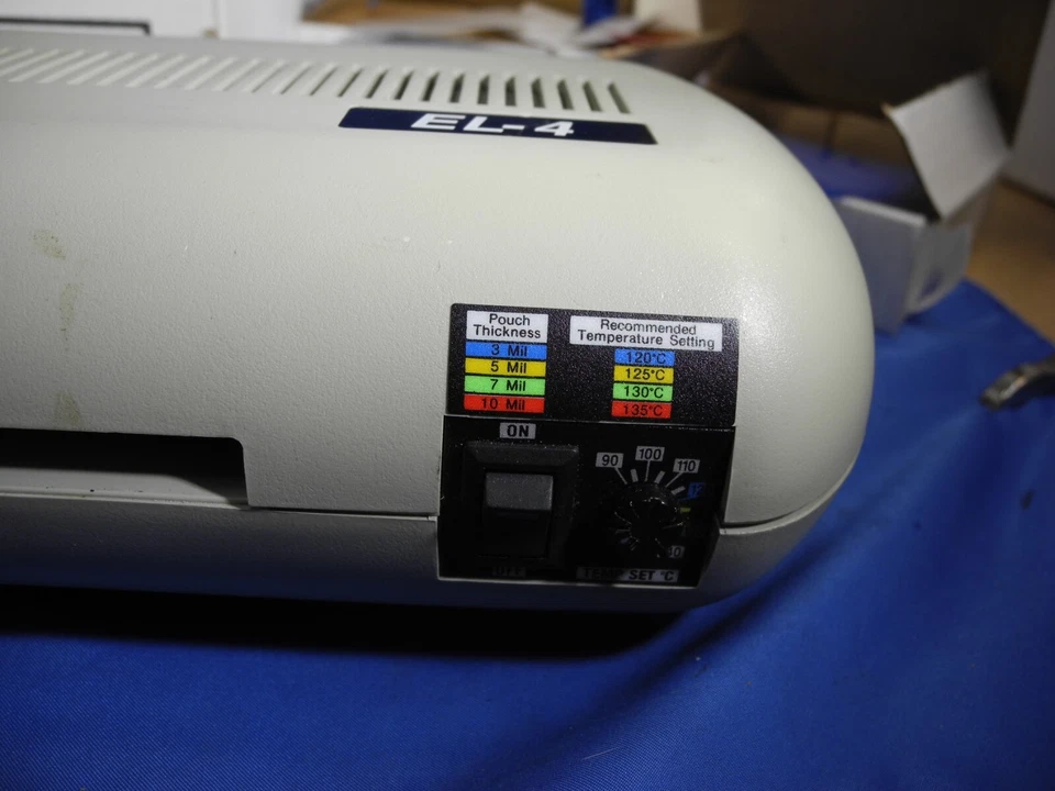 IBICO EL-4 Small Card / Pouch Laminator - Adjustable Temp - Tested W/ 100s Cards - Image 4 of 4