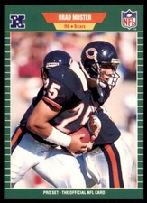 1989 Pro Set Brad Muster Football Cards #46