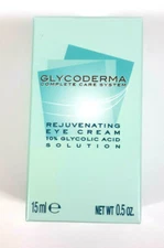 Glycoderma Complete Care Rejuvenating Eye Cream 10% Glycolic Acid Solution .5 oz