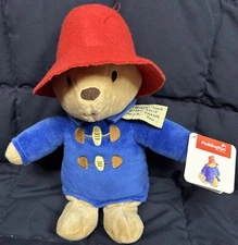 Paddington Bear - Plush 12” Stuffed Animal - Blue Coat Red Hat & Note - NWT