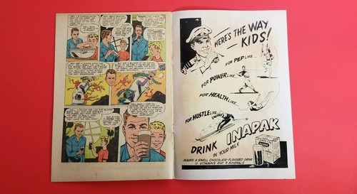 MAJOR INAPAK THE SPACE ACE # 1, VF+, 1951 MAGAZINE ENTERPRISES, POWELL ART - Bild 4 von 7