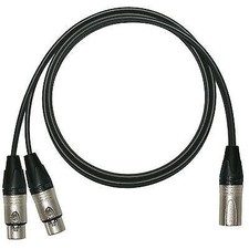 Balanced Summing Lead. Male XLR to Dual Female XLR Cord. Sommer AES 110ohm Cable