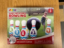 Joyin Giant Inflatable Bowling Set - Ages 3 , Sports, Toy, Educational
