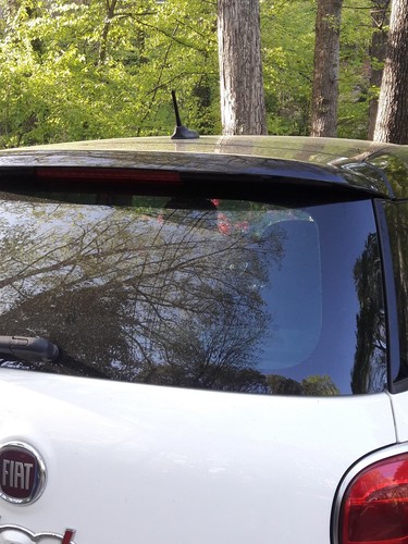 **SHORT** 4" BLACK ALUMINUM ANTENNA MAST - FITS: 2007-2010 Saturn Outlook - Bild 8 von 10