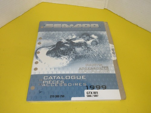 1999  NEW sealed  Sea-doo GTX RFI   parts catalog #219300750 - Foto 1 di 2