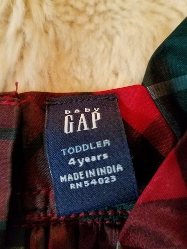 Baby Gap Toddler Girl 4T 4 Years Classy Prep Outfit - Picture 3 of 7