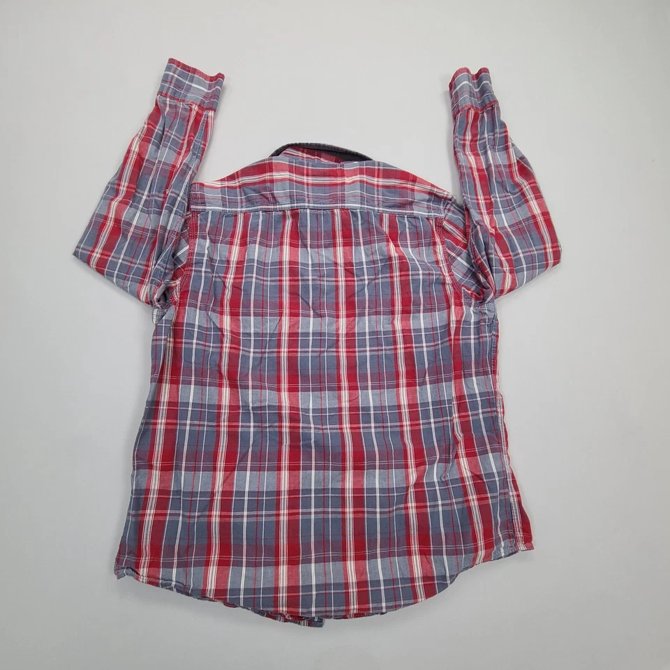 Mossimo Shirt Mens Medium Red Button Up Casual Stylish Comfort - Image 2 of 4