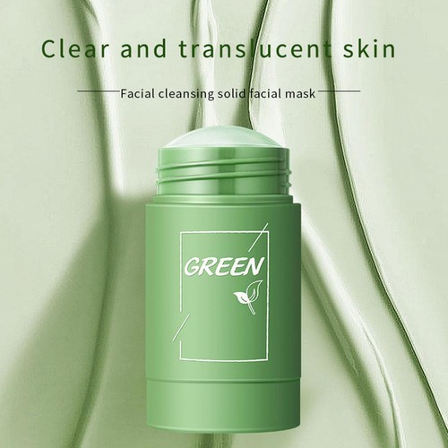 Green Tea Purifying Clay Stick 40g Anti·Acne Deep Cleansing Oil Mask-HOT W99C - Bild 5 von 11