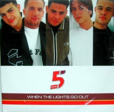 Five When the lights go out (1998, 2 tracks, cardsleeve)  [Maxi-CD]