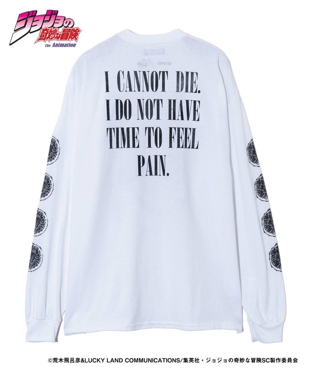 JoJo's Bizarre Adventure Cream Long Sleeves T-shirt White Japan