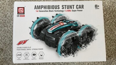 Amphibious Remote Control Stunt Car- Ages 8+ Super Power