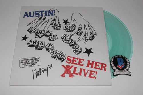 HALSEY Signed Limited AUSTIN TEXAS Great Impersonator TEAL 2LP VINYL BECKETT COA - Picture 5 of 5