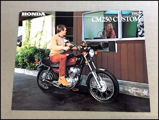 1982 Honda CM250 Custom Bike Motorcycle Vintage Original Sales