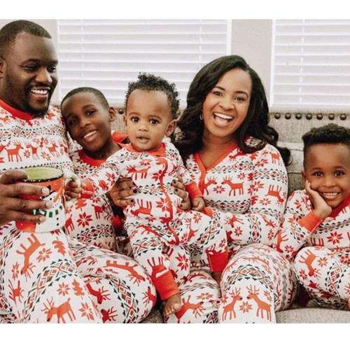 2024 Christmas Pyjamas Family Matching Adult Kids Xmas Nightwear Pajamas Pjs Set - Picture 6 of 12