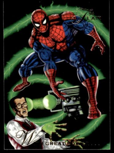 1994 Flair Marvel Annual WITH GREAT POWER... #3 Origin of Spiderman