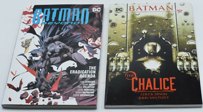 Batman: The Chalice TPB & Batman Beyond The Eradication Agenda (2 BOOK LOT) YES