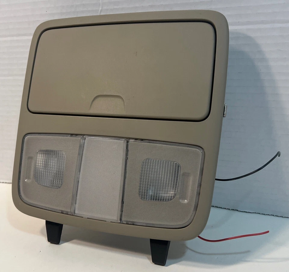 07-10 OEM Hyundai Elantra techo central delantero cúpula luz lámpara beige Foto 4 de 4