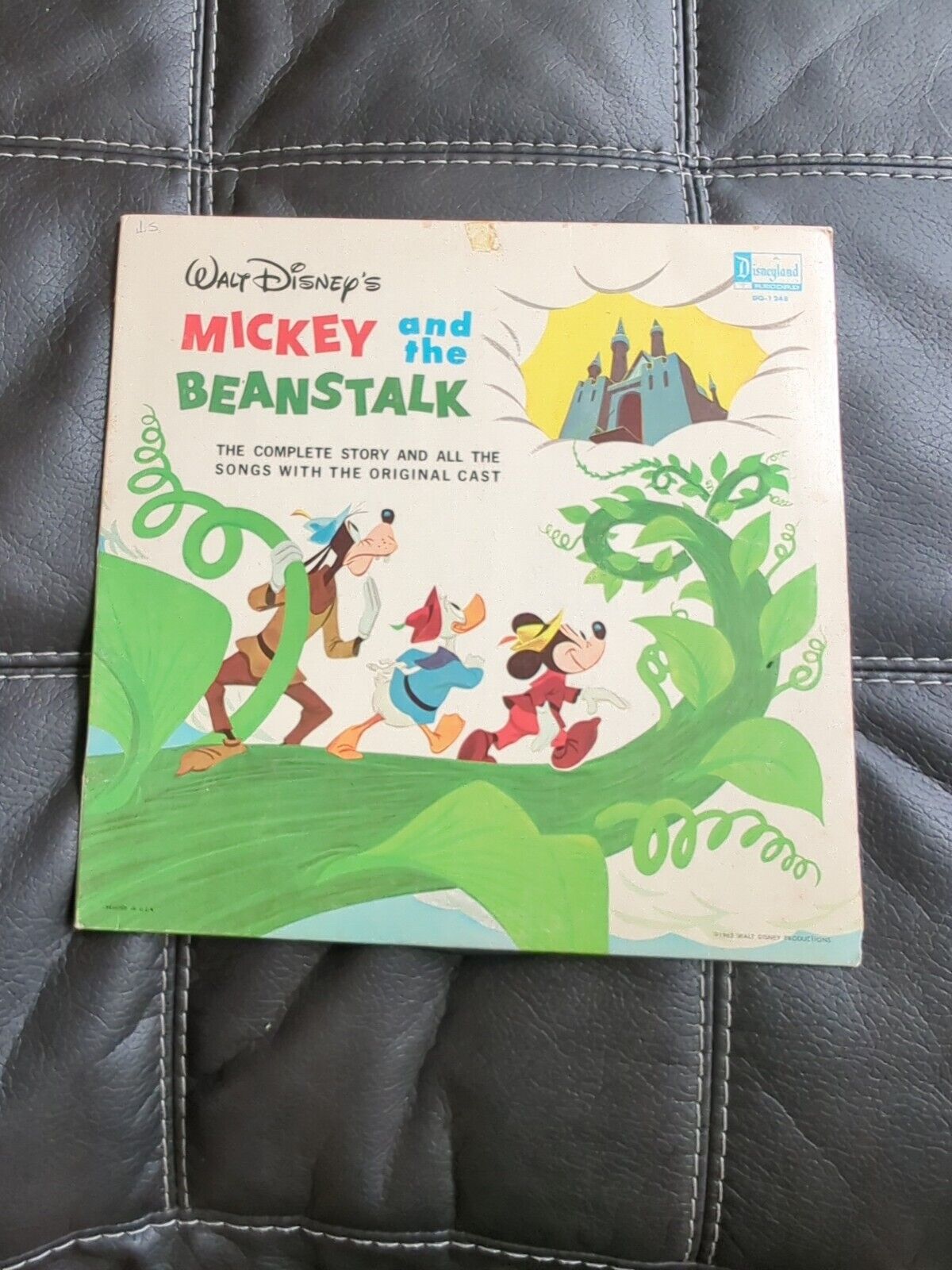 Walt Disney's Mickey and the Beanstalk Vinyl LP Disneyland - 1248, 1963